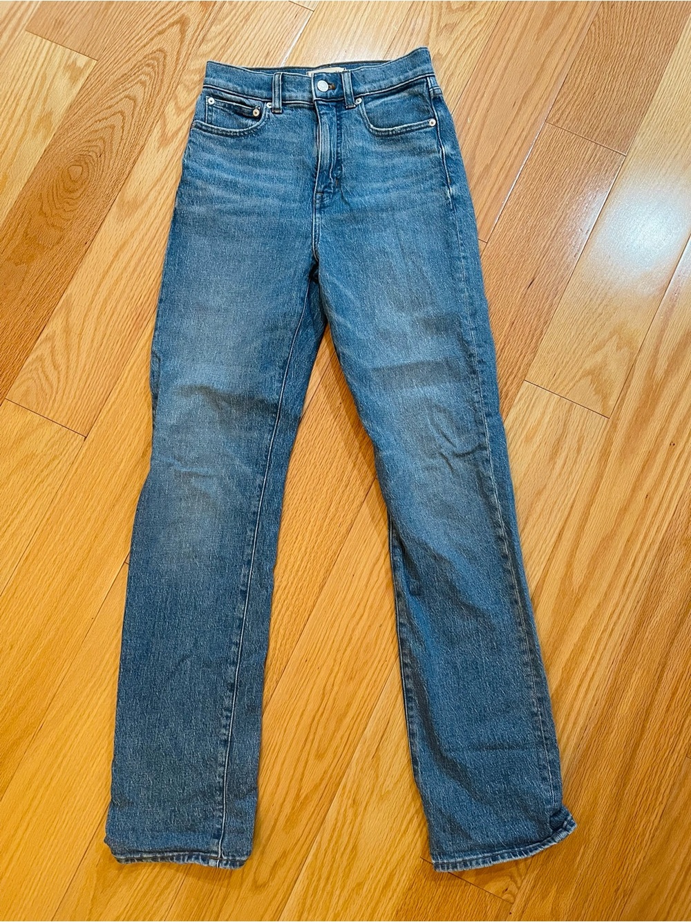 Madewell Medium Blue High-Rise Denim Jeans